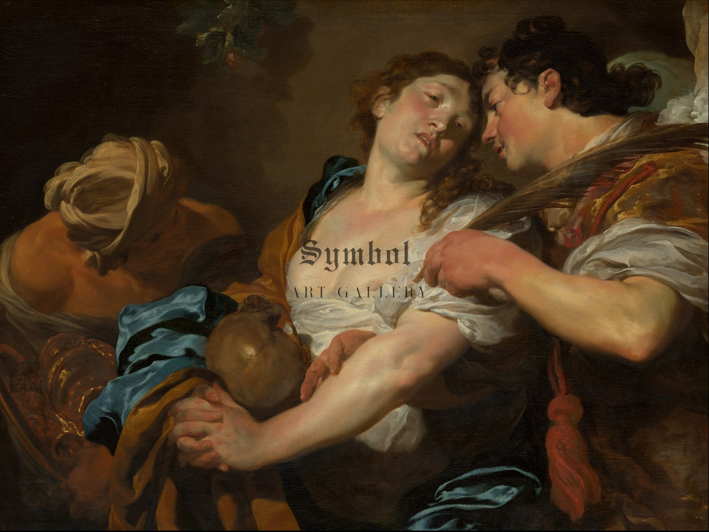 The Temptation of Saint Mary Magdalen by Johann Liss 1626, Wall Art Print, Fine Art Reproduction, Museum Quality Decor, Poster