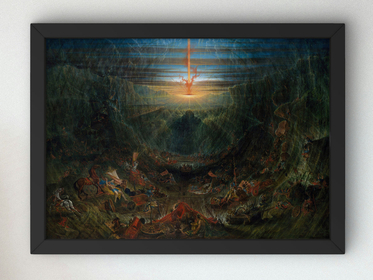 The Delivery of Israel Out of Egypt by Samuel Colman 1820, Wall Art Print, Fine Art Reproduction, Museum Quality Decor, Poster