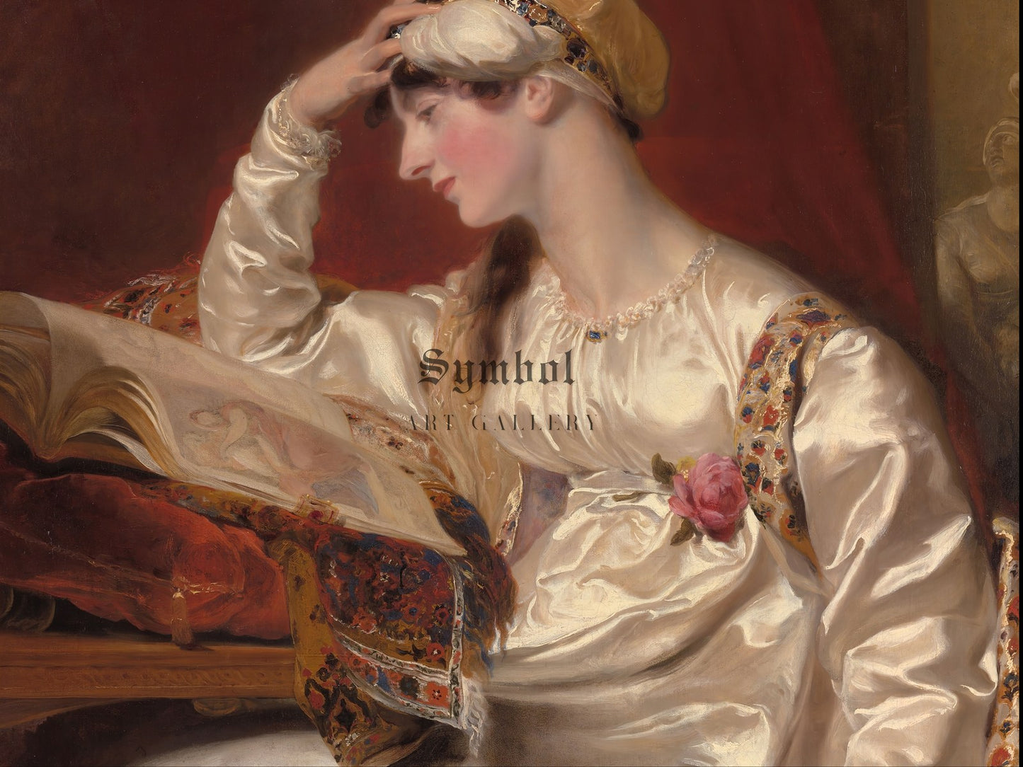 Isabella Wolff by Sir Thomas Lawrence 1803, Wall Art Print, Fine Art Reproduction, Museum Quality Decor, Poster