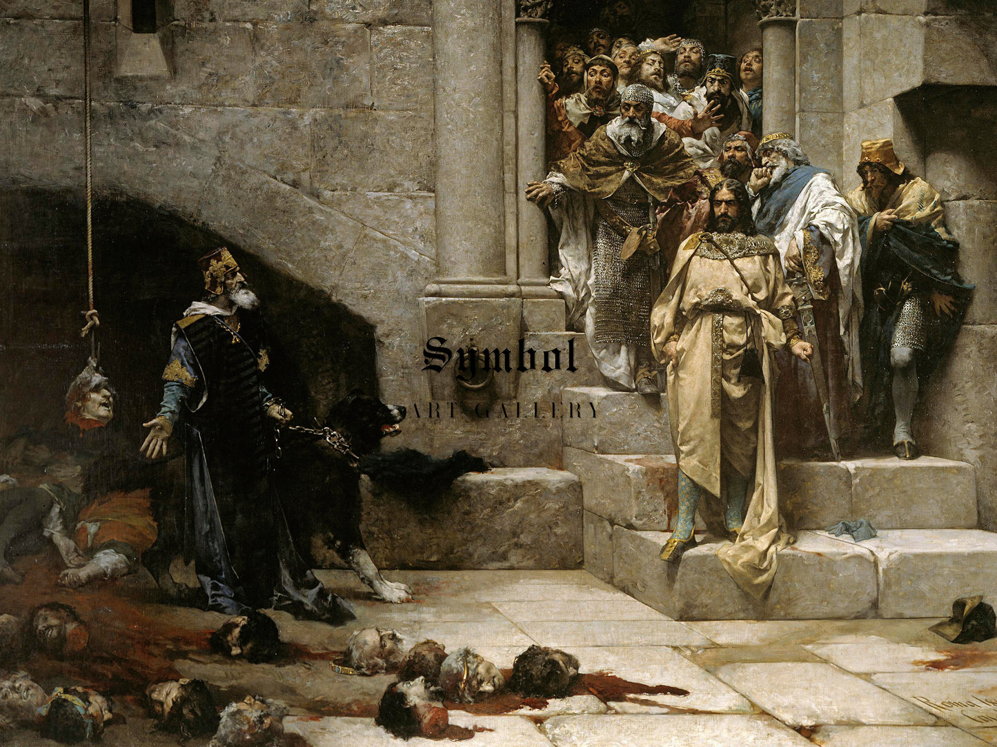 The Bell of Huesca by José Casado del Alisal 1880, Wall Art Print, Fine Art Reproduction, Museum Quality Decor, Poster