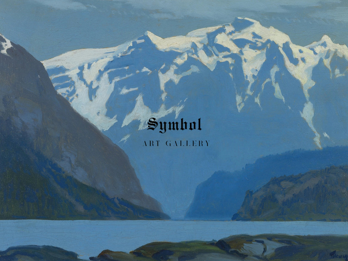 Desolation Sound by Frederick Judd Waugh, Wall Art Print, Fine Art Reproduction, Museum Quality Decor, Poster