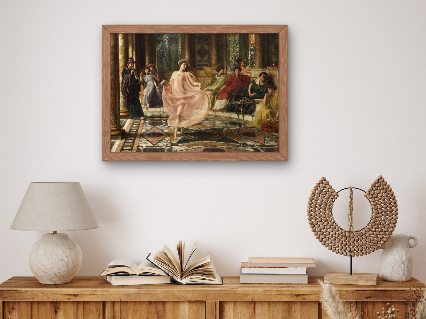 The Ionian Dance by Edward John Poynter 1875, Wall Art Print, Fine Art Reproduction, Museum Quality Decor, Poster