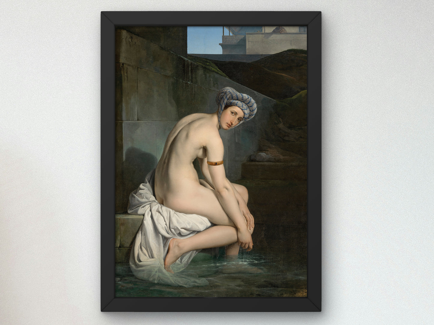 Bathsheba by Francesco Hayez 1832, Wall Art Print, Fine Art Reproduction, Museum Quality Decor, Poster