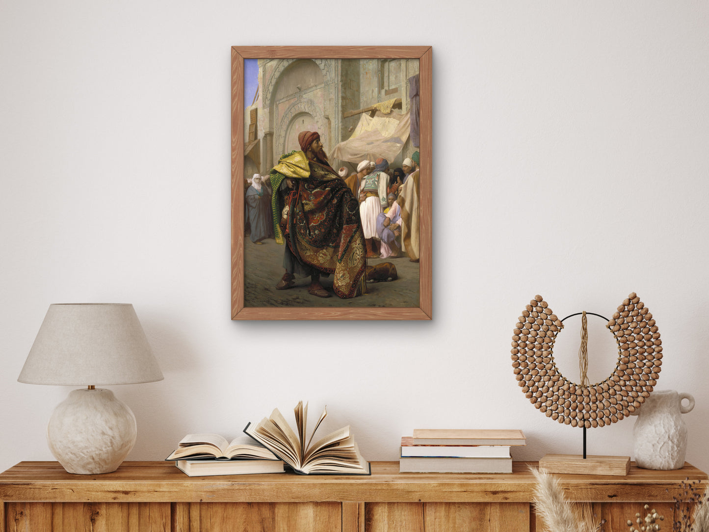 The Carpet Merchant of Cairo by Jean Leon Gerome 1869, Wall Art Print, Fine Art Reproduction, Museum Quality Decor, Poster