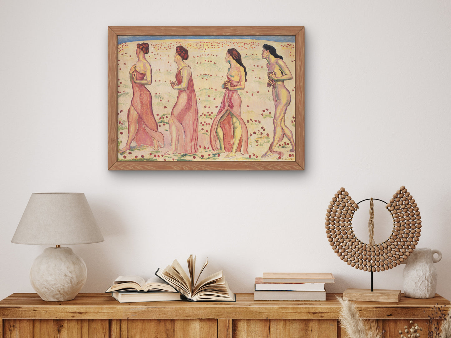 The Feeling by Ferdinand Hodler 1901, Wall Art Print, Fine Art Reproduction, Museum Quality Decor, Poster