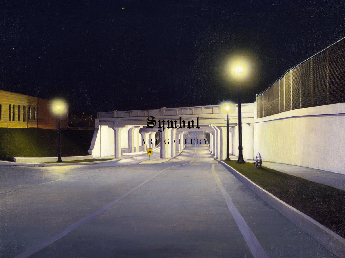 Underpass, New York by Unknown 1933, Wall Art Print, Fine Art Reproduction, Museum Quality Decor, Poster