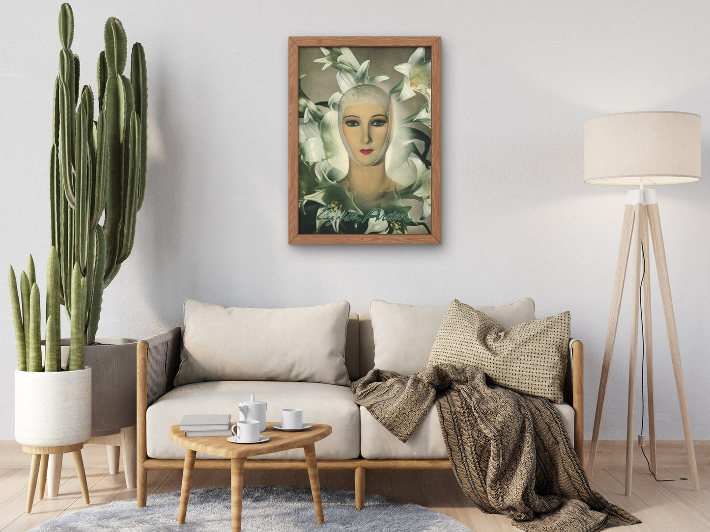 Elizabeth Arden Inc. Advertisement by Adolf de Meyer 1927, Wall Art Print, Fine Art Reproduction, Museum Quality Decor, Poster