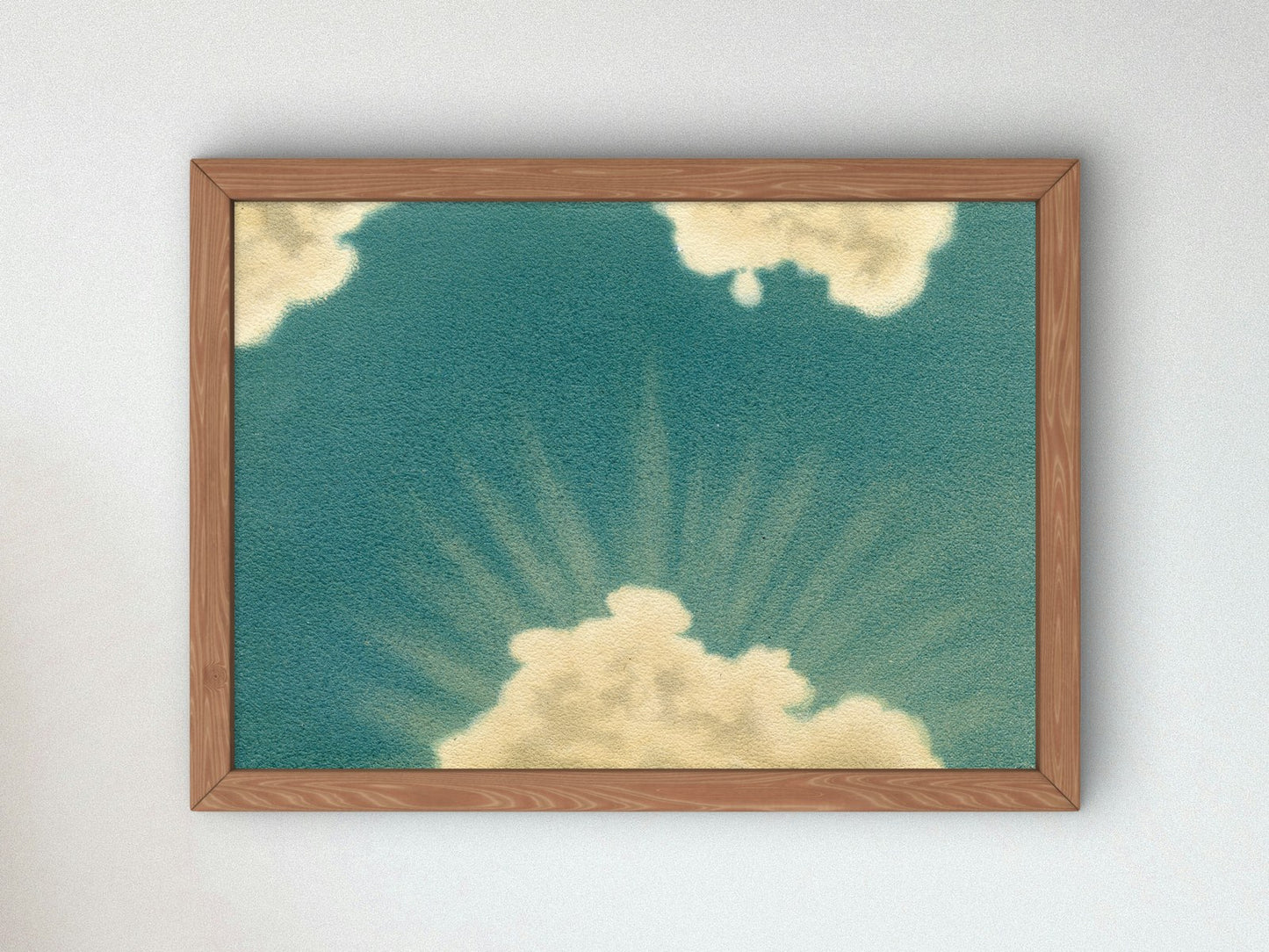 Cloud Shadow Noon by Eduard Pechuel Loesche 1888, Wall Art Print, Fine Art Reproduction, Museum Quality Decor, Poster