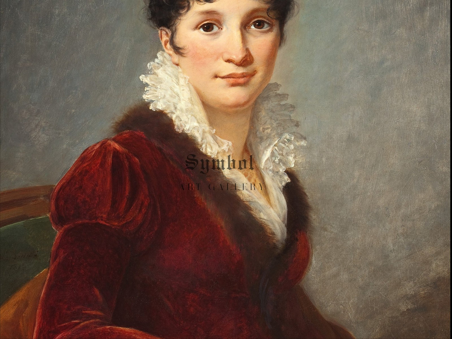 Portrait of Princess Fanny Biron von Curland by Élisabeth Vigée Le Brun 1810, Wall Art Print, Fine Art Reproduction, Museum Quality Decor