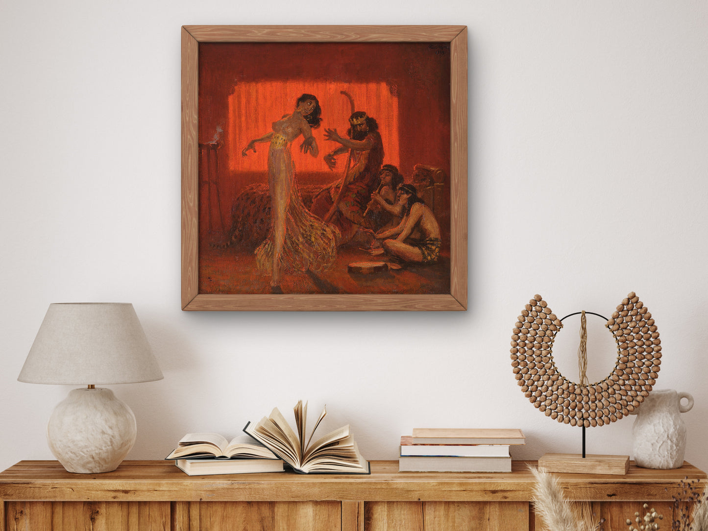 Salome's Dance by Edward Okuń 1939, Wall Art Print, Fine Art Reproduction, Museum Quality Decor, Poster