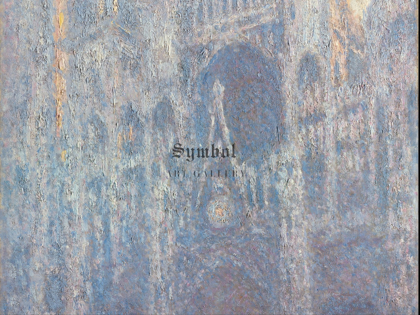 The Portal of Rouen Cathedral in Morning Light by Claude Monet 1894, Wall Art Print, Fine Art Reproduction, Museum Quality Decor, Poster