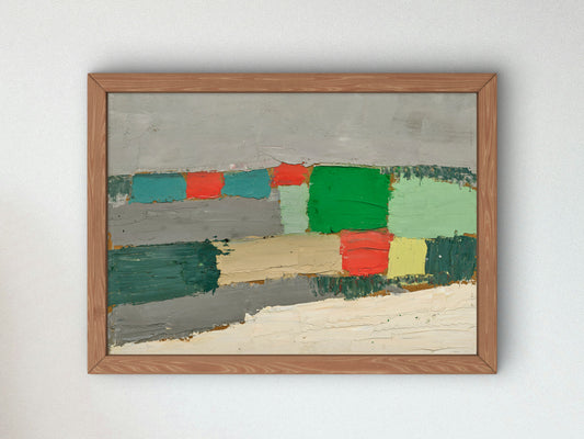 Chevreuse by Nicolas de Staël 1952, Wall Art Print, Fine Art Reproduction, Museum Quality Decor, Poster