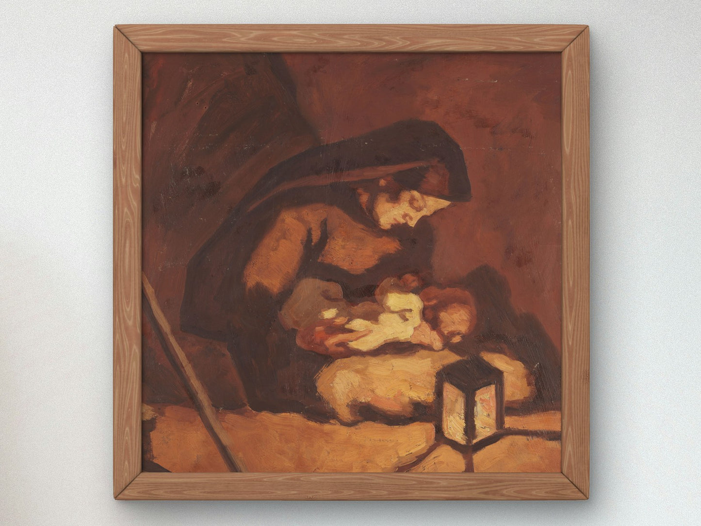Maternity by Albin Egger Lienz 1920, Wall Art Print, Fine Art Reproduction, Museum Quality Decor, Poster