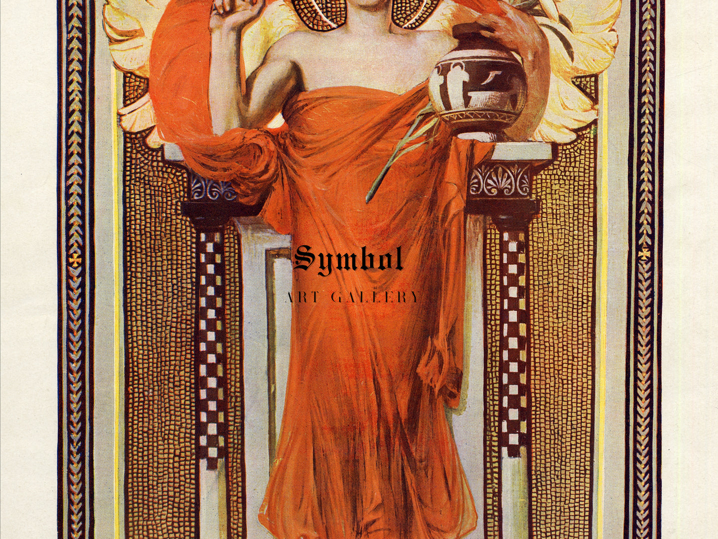 Success Easter by Joseph Christian Leyendecker 1901, Wall Art Print, Fine Art Reproduction, Museum Quality Decor, Poster