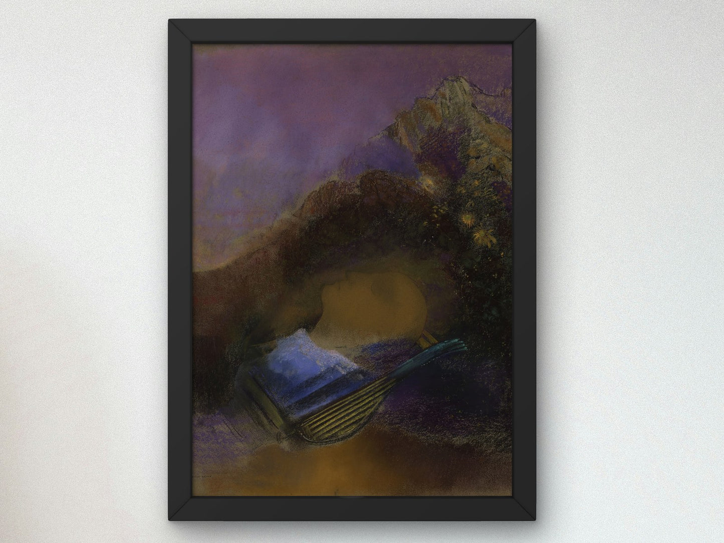 Orpheus by Odilon Redon 1903, Wall Art Print, Fine Art Reproduction, Museum Quality Decor, Poster