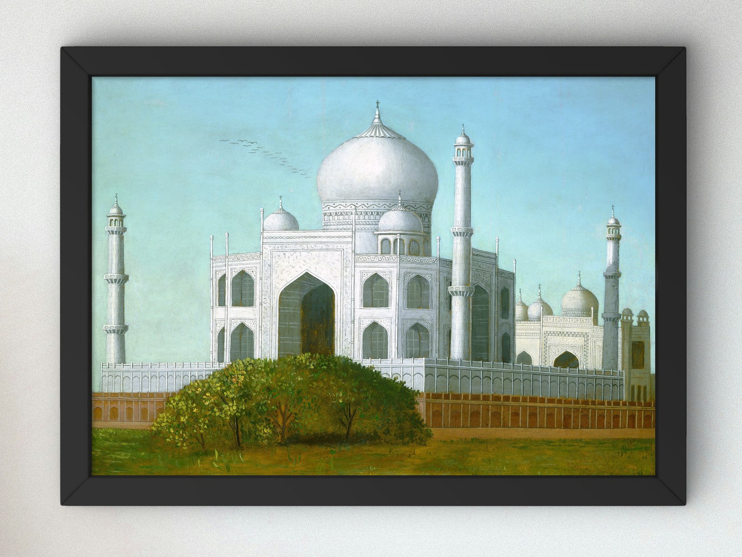 The Taj Mahal by Erastus Salisbury Field, Wall Art Print, Fine Art Reproduction, Museum Quality Decor, Poster