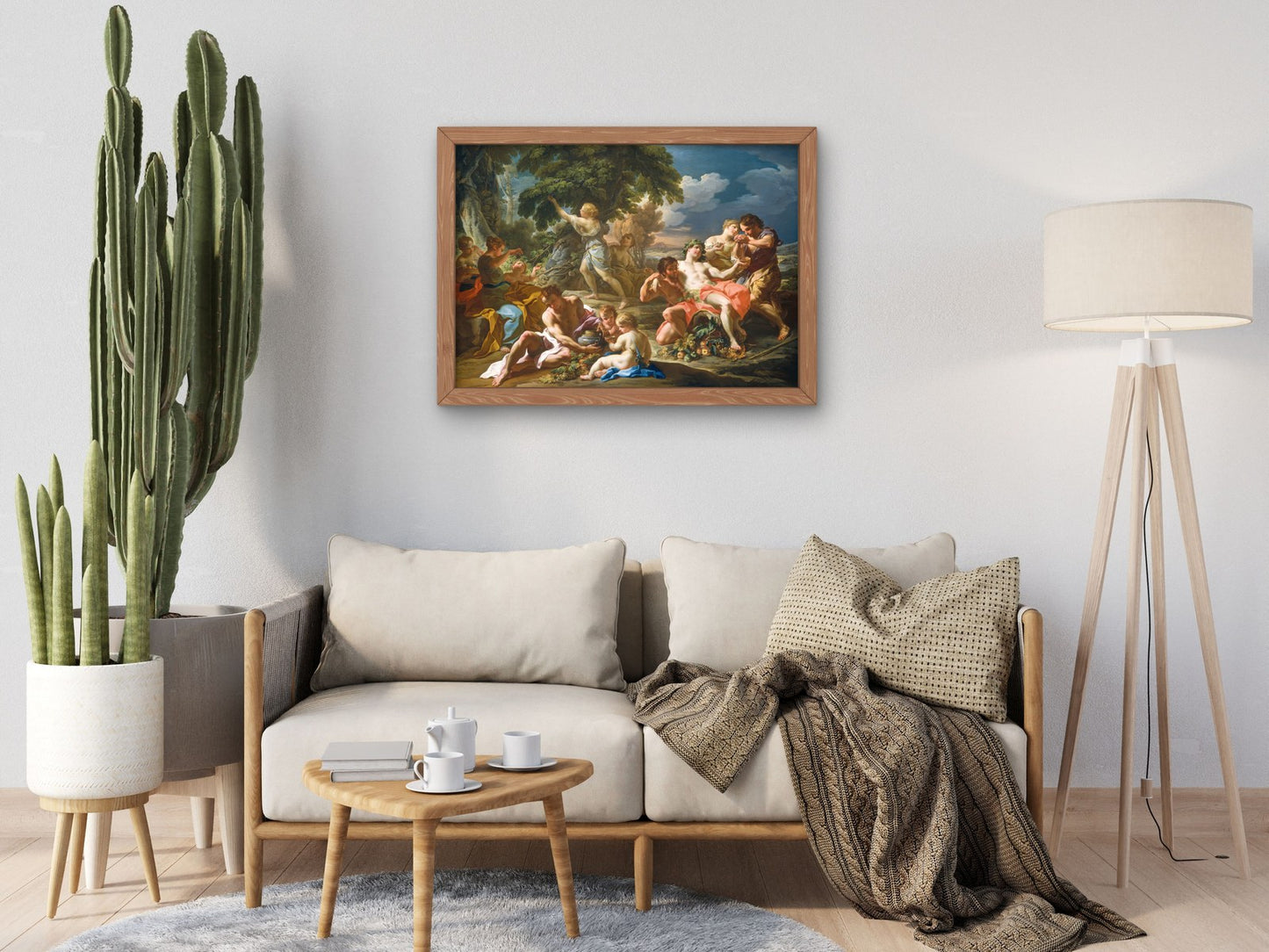 Autumn by Corrado Giaquinto 1740, Wall Art Print, Fine Art Reproduction, Museum Quality Decor, Poster