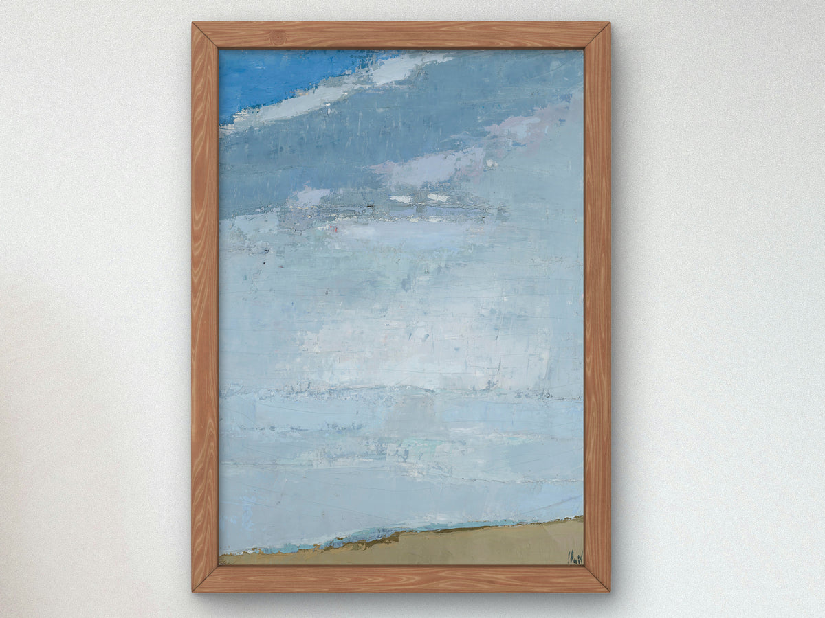 Ciel by Nicolas de Staël 1953, Wall Art Print, Fine Art Reproduction, Museum Quality Decor, Poster
