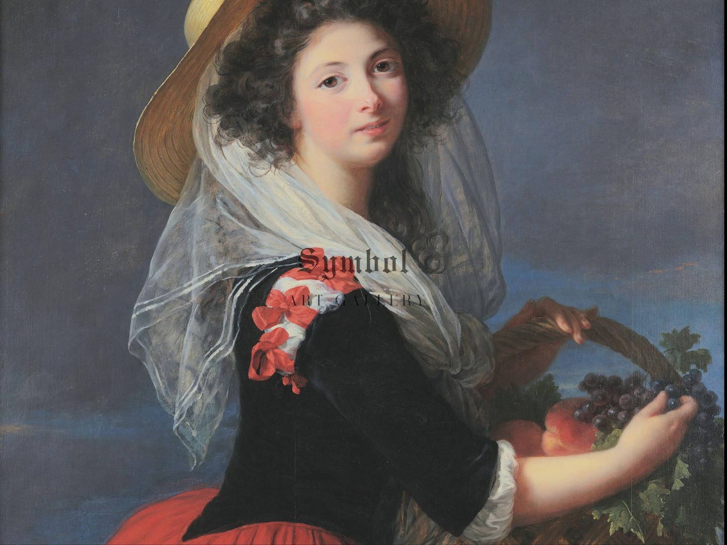 Portrait of Marie Gabrielle de Gramont, Comtesse de Caderousse by Élisabeth Vigée Le Brun 1784, Wall Art Print, Fine Art Reproduction