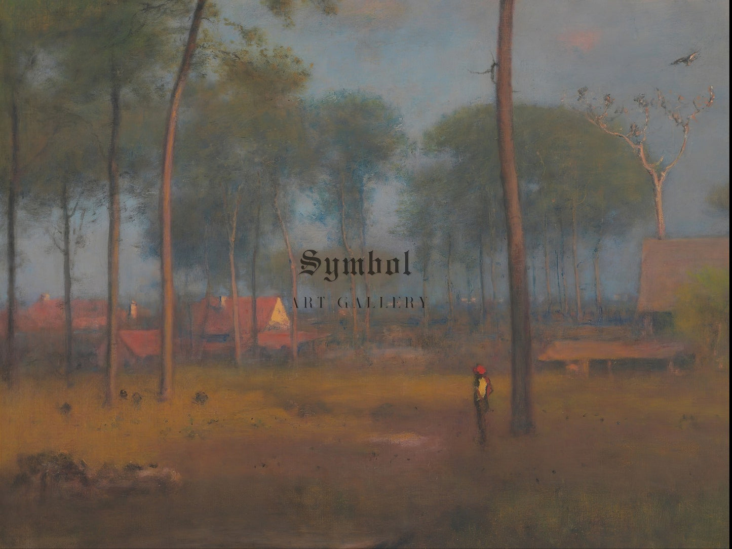 Early Morning Tarpon Springs by George Inness 1892, Wall Art Print, Fine Art Reproduction, Museum Quality Decor, Poster