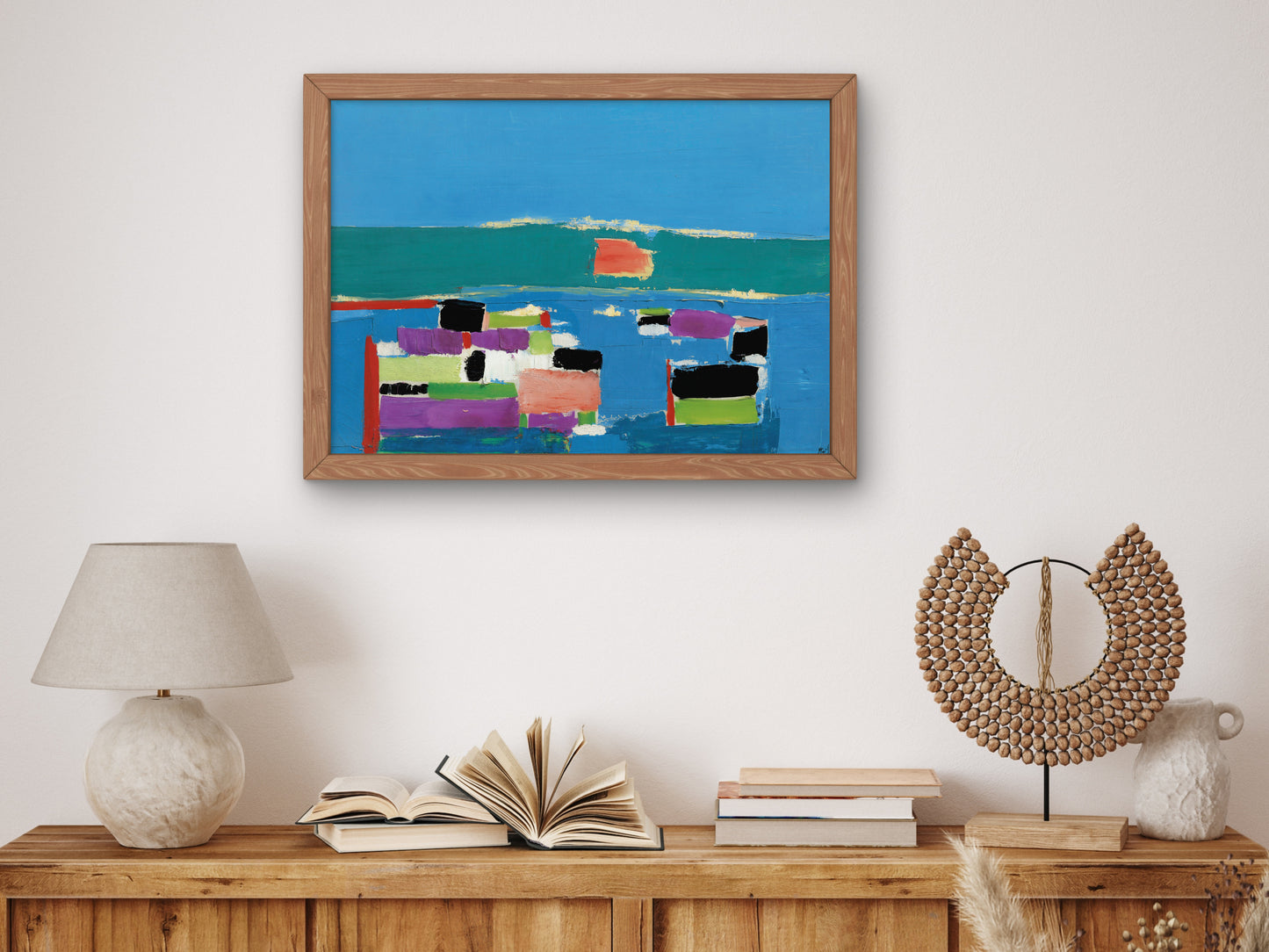 La Ciotat by Nicolas de Staël 1952, Wall Art Print, Fine Art Reproduction, Museum Quality Decor, Poster