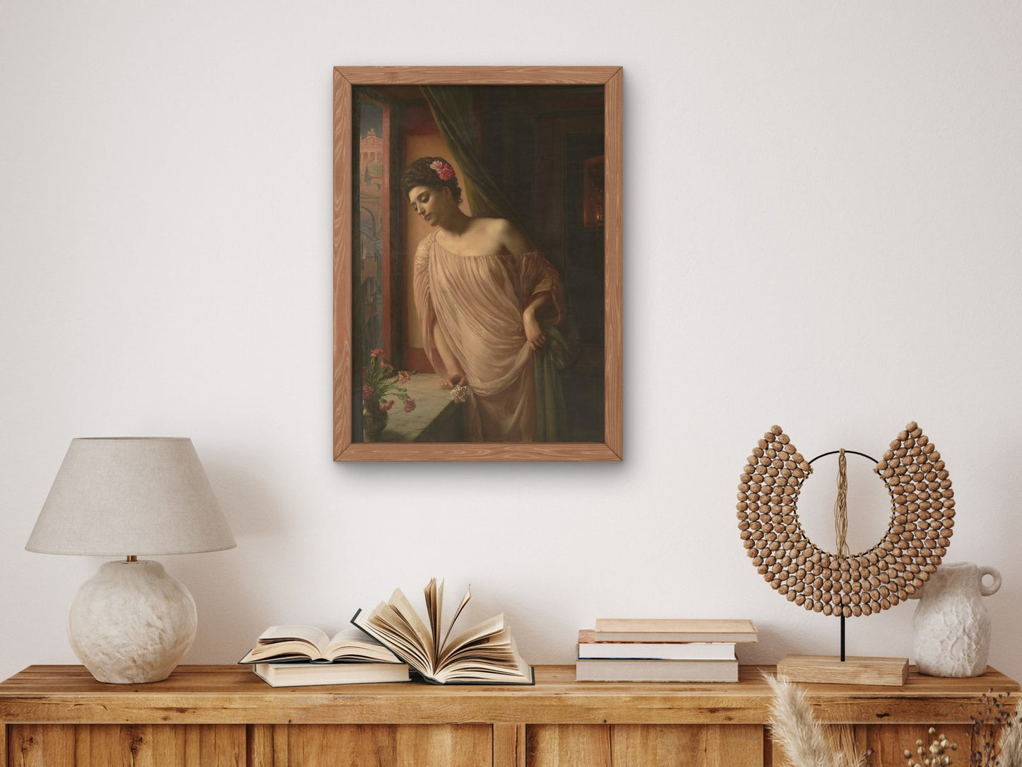 Asterie by Edward John Poynter 1904, Wall Art Print, Fine Art Reproduction, Museum Quality Decor, Poster