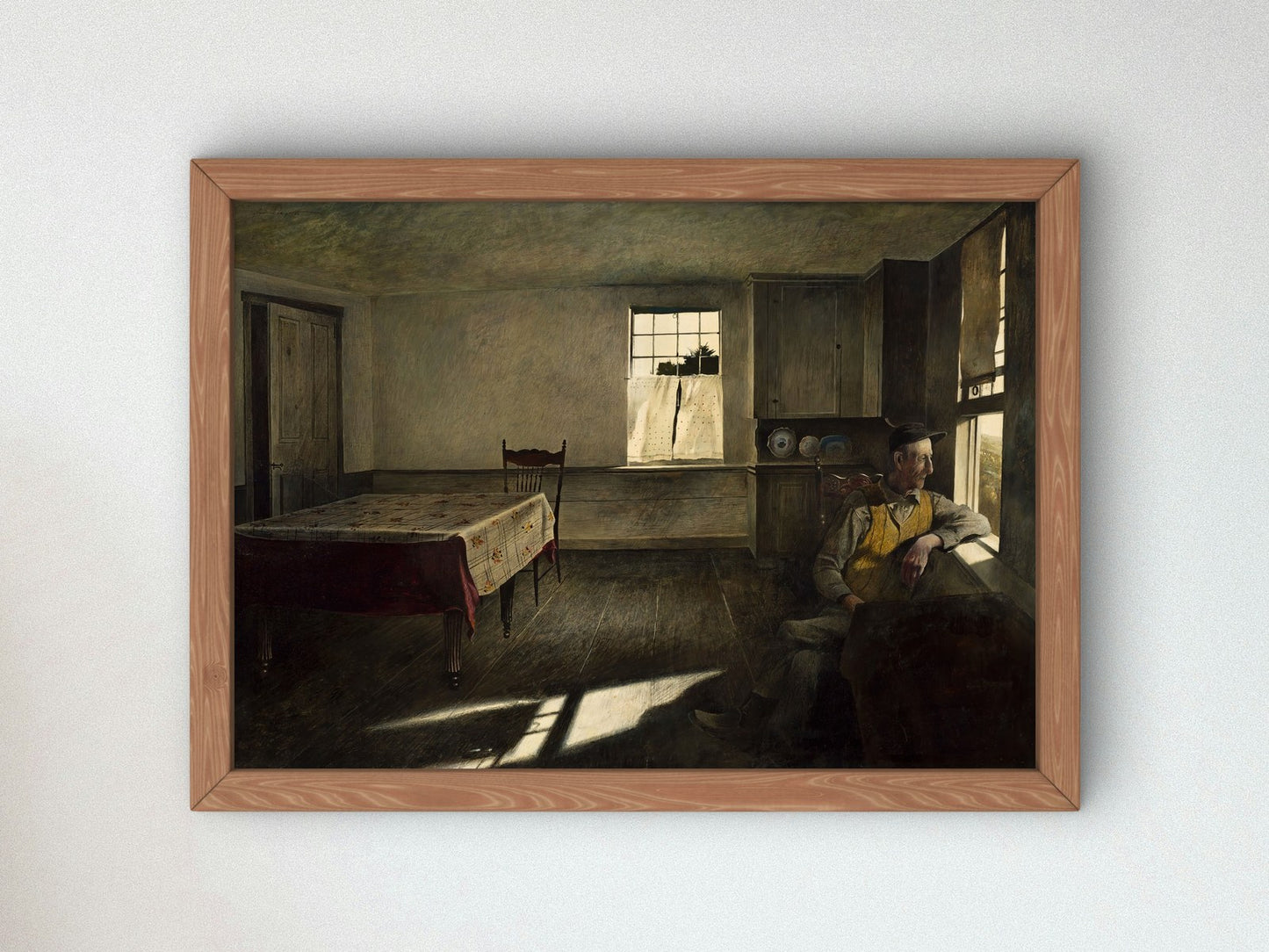 Henry Teel by Andrew Wyeth 1945, Wall Art Print, Fine Art Reproduction, Museum Quality Decor, Poster