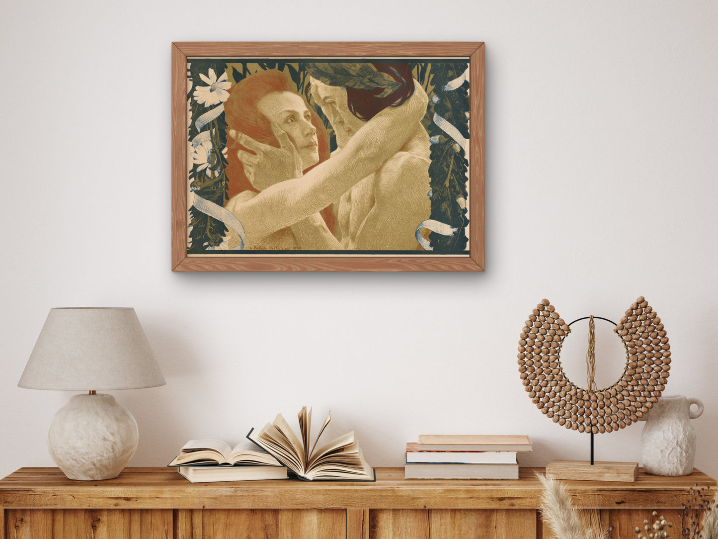 The Enigma by Henri Bellery Desfontaines 1898, Wall Art Print, Fine Art Reproduction, Museum Quality Decor, Poster