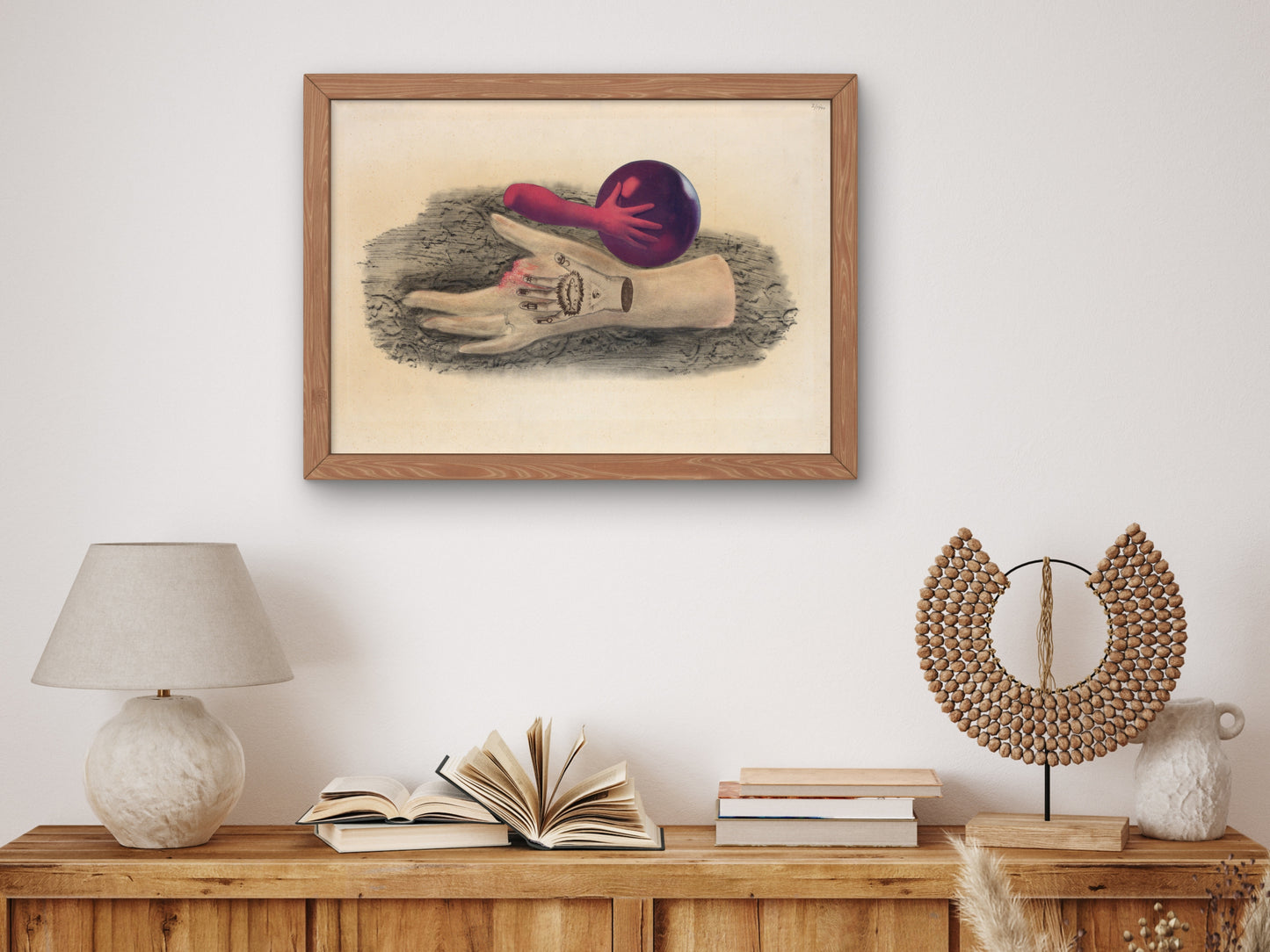 Hand by Jindřich Štyrský 1940, Wall Art Print, Fine Art Reproduction, Museum Quality Decor, Poster