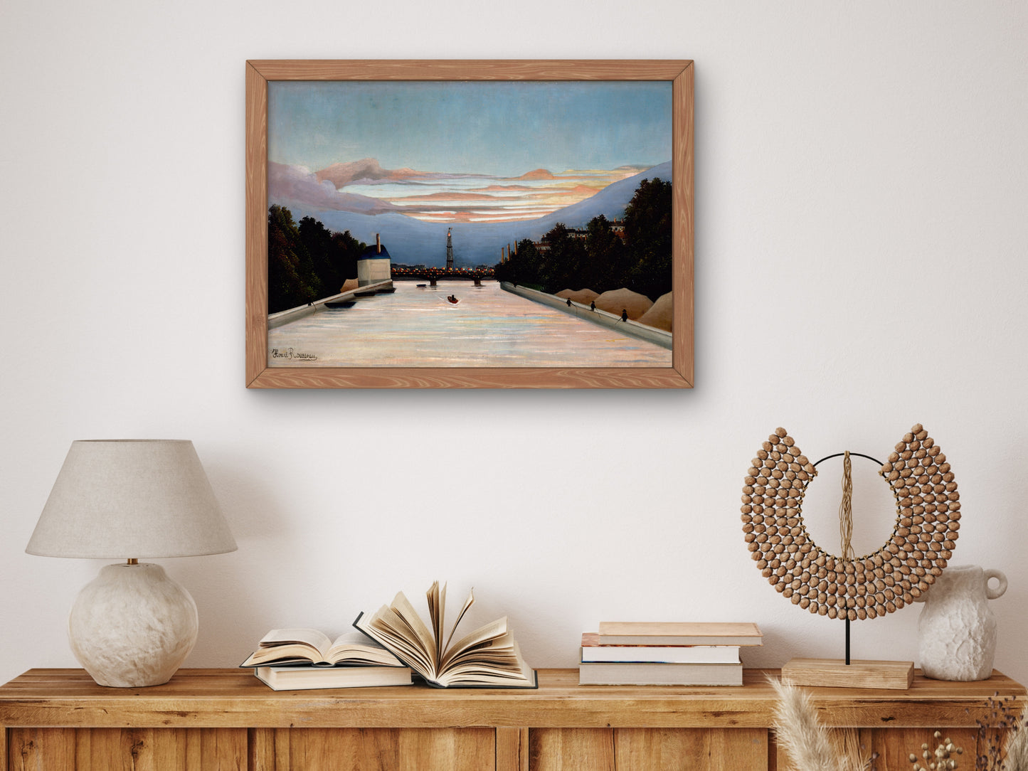 The Eiffel Tower by Henri Rousseau 1898, Wall Art Print, Fine Art Reproduction, Museum Quality Decor, Poster