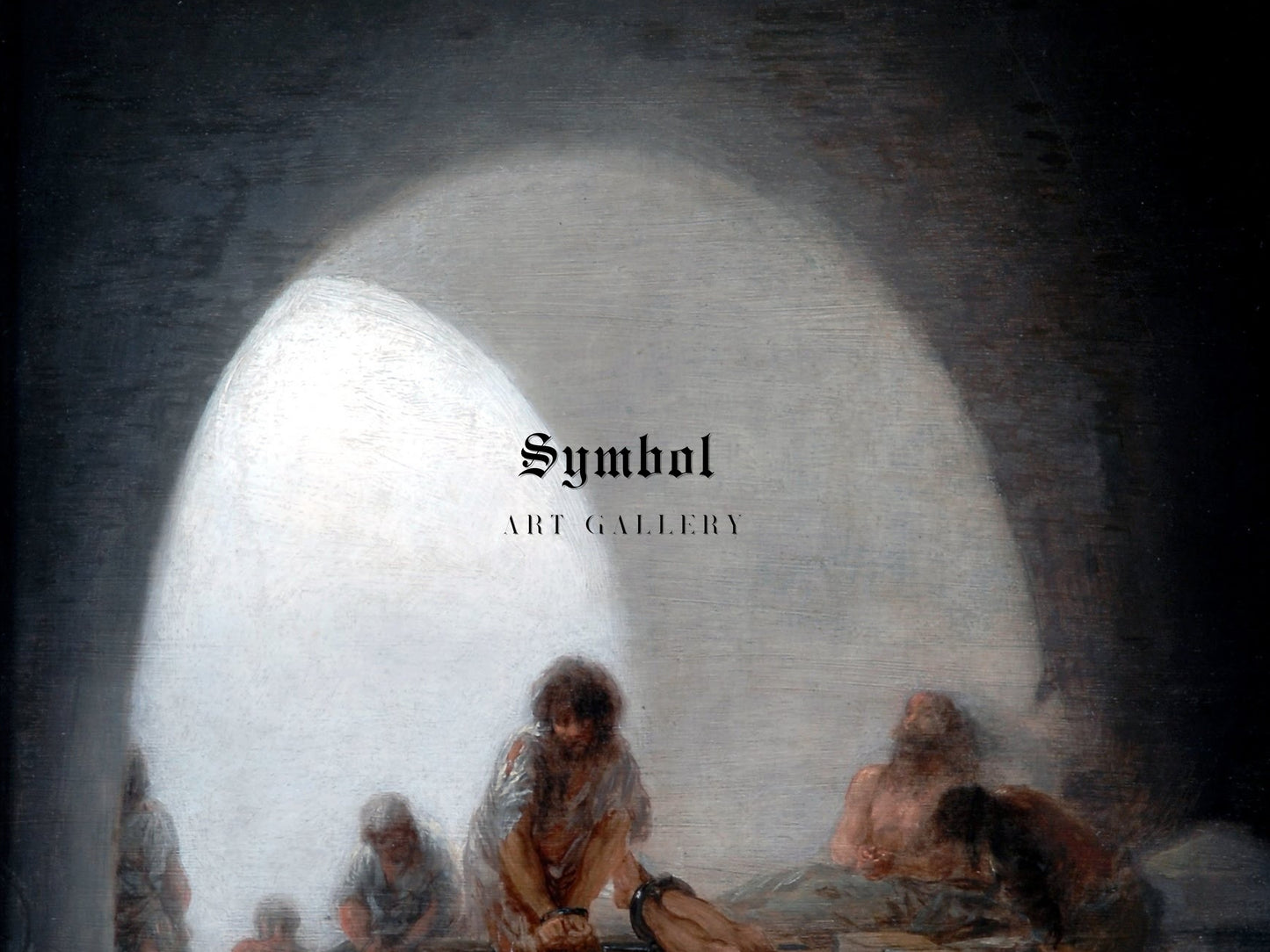 Prison Interior by Francisco de Goya 1793, Wall Art Print, Fine Art Reproduction, Museum Quality Decor, Poster
