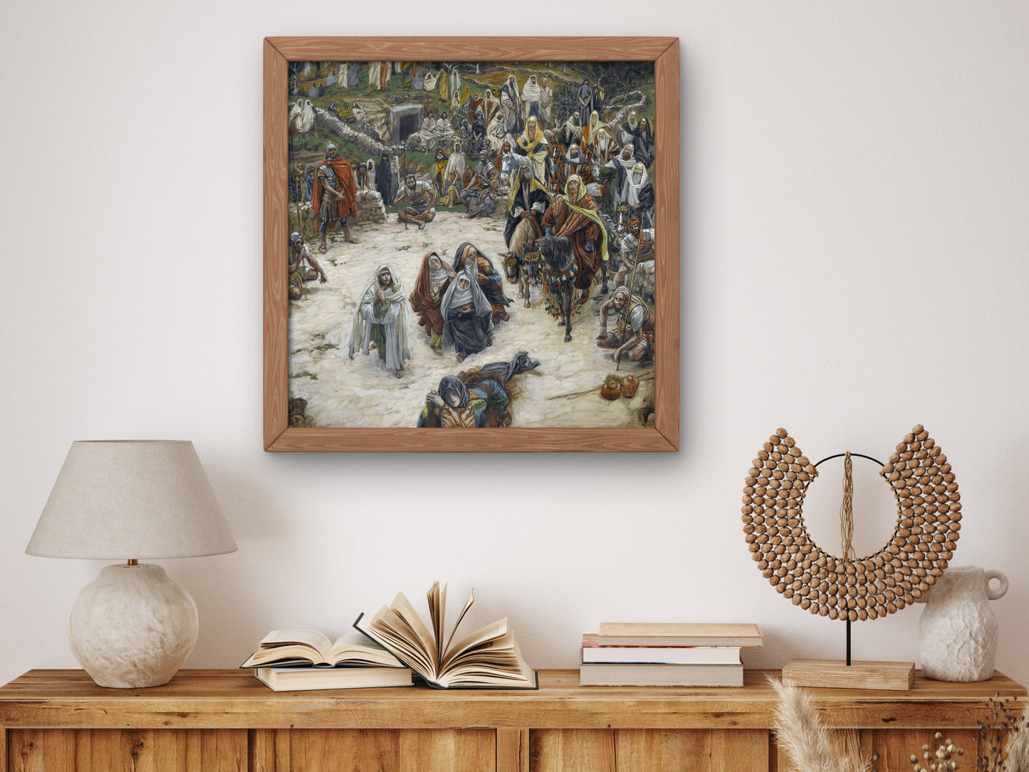 What Our Lord Saw from the Cross by James Tissot 1886, Wall Art Print, Fine Art Reproduction, Museum Quality Decor, Poster