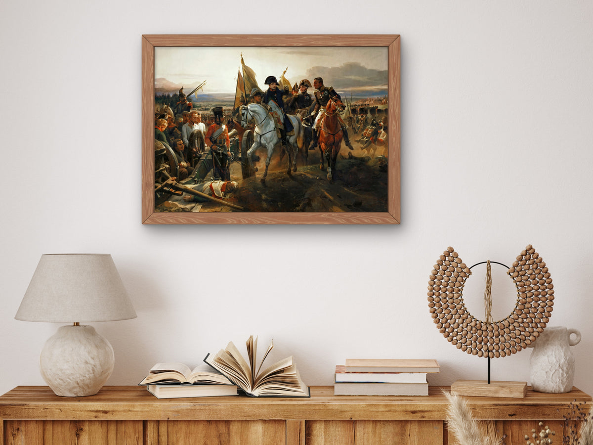 Battle of Friedland by Horace Vernet 1835, Wall Art Print, Fine Art Reproduction, Museum Quality Decor, Poster