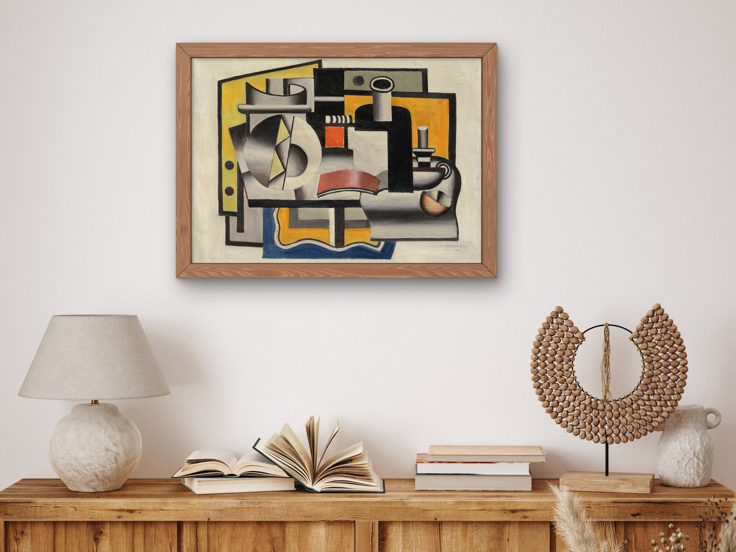 Still Life by Fernand Léger 1924, Wall Art Print, Fine Art Reproduction, Museum Quality Decor, Poster