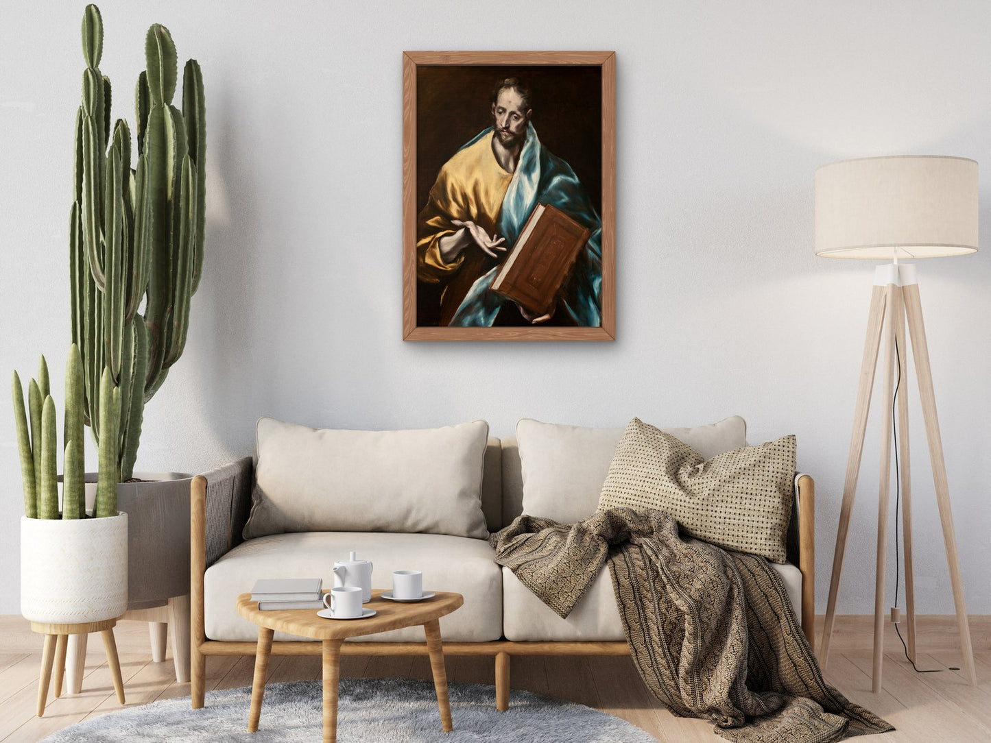 Saint James the Less by El Greco 1610, Wall Art Print, Fine Art Reproduction, Museum Quality Decor, Poster