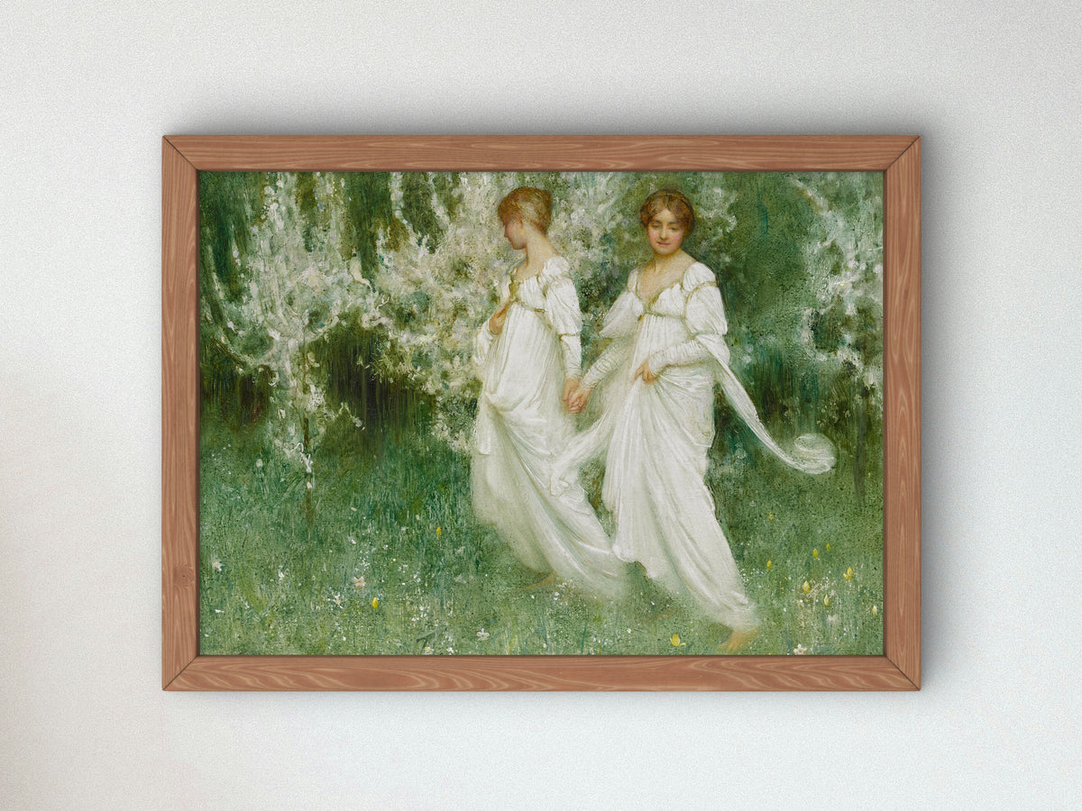 Innocence by Arthur Hacker, Wall Art Print, Fine Art Reproduction, Museum Quality Decor, Poster