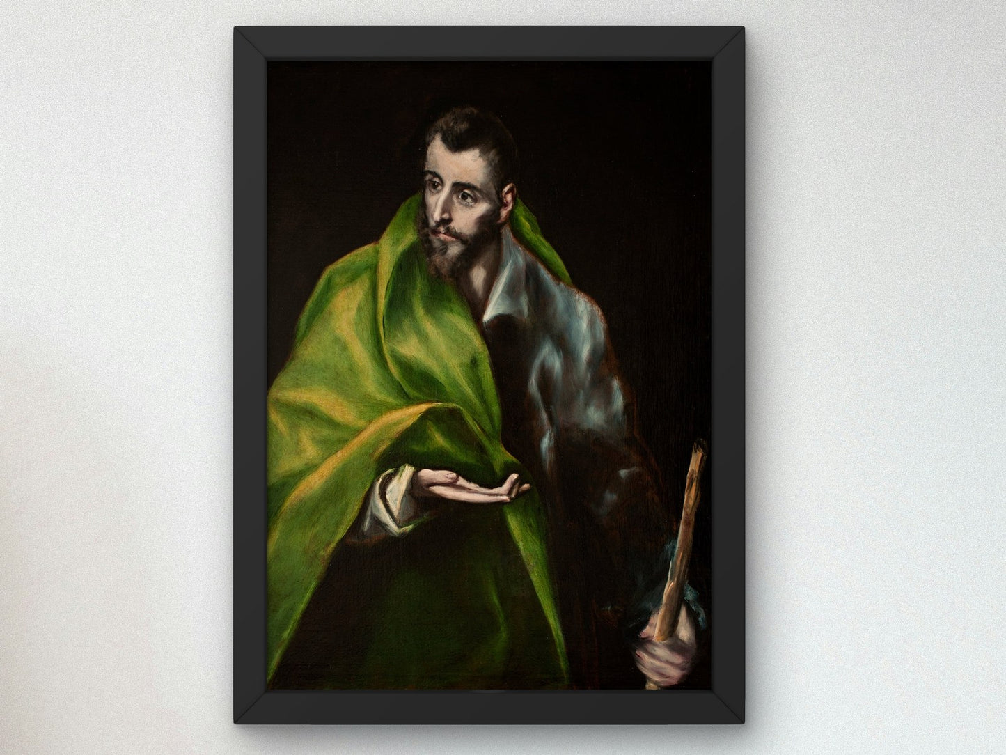 Saint James the Greater by El Greco 1610, Wall Art Print, Fine Art Reproduction, Museum Quality Decor, Poster