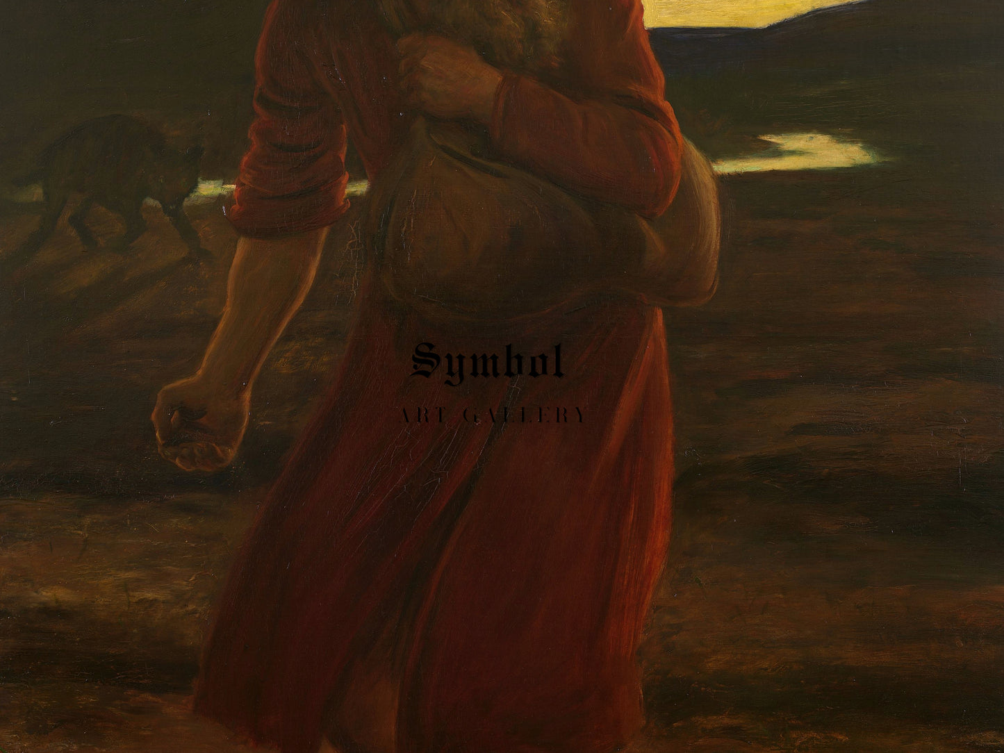 The Parable of the Tares by John Everett Millais 1865, Wall Art Print, Fine Art Reproduction, Museum Quality Decor, Poster