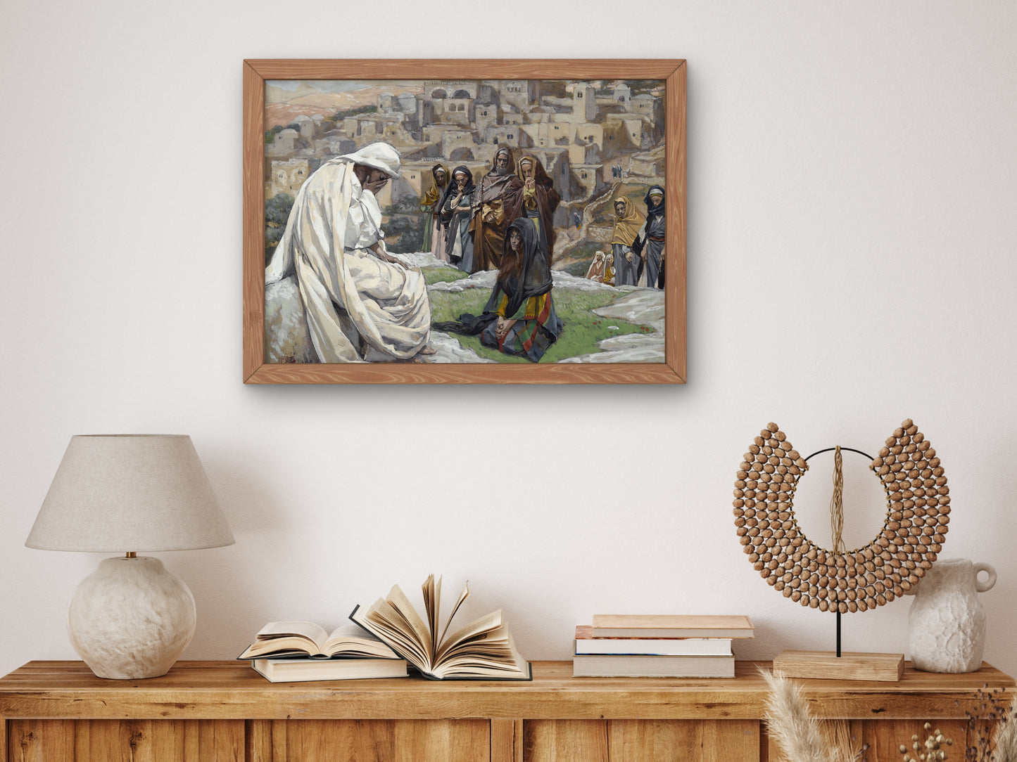Jesus Wept by James Tissot 1886, Wall Art Print, Fine Art Reproduction, Museum Quality Decor, Poster