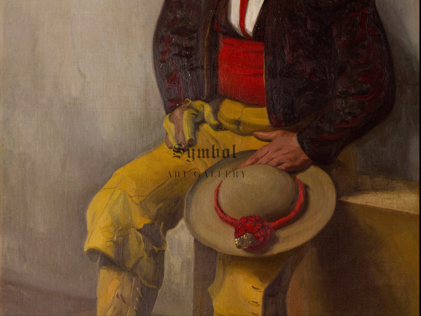 El Picador by Diego Rivera 1909, Wall Art Print, Fine Art Reproduction, Museum Quality Decor, Poster