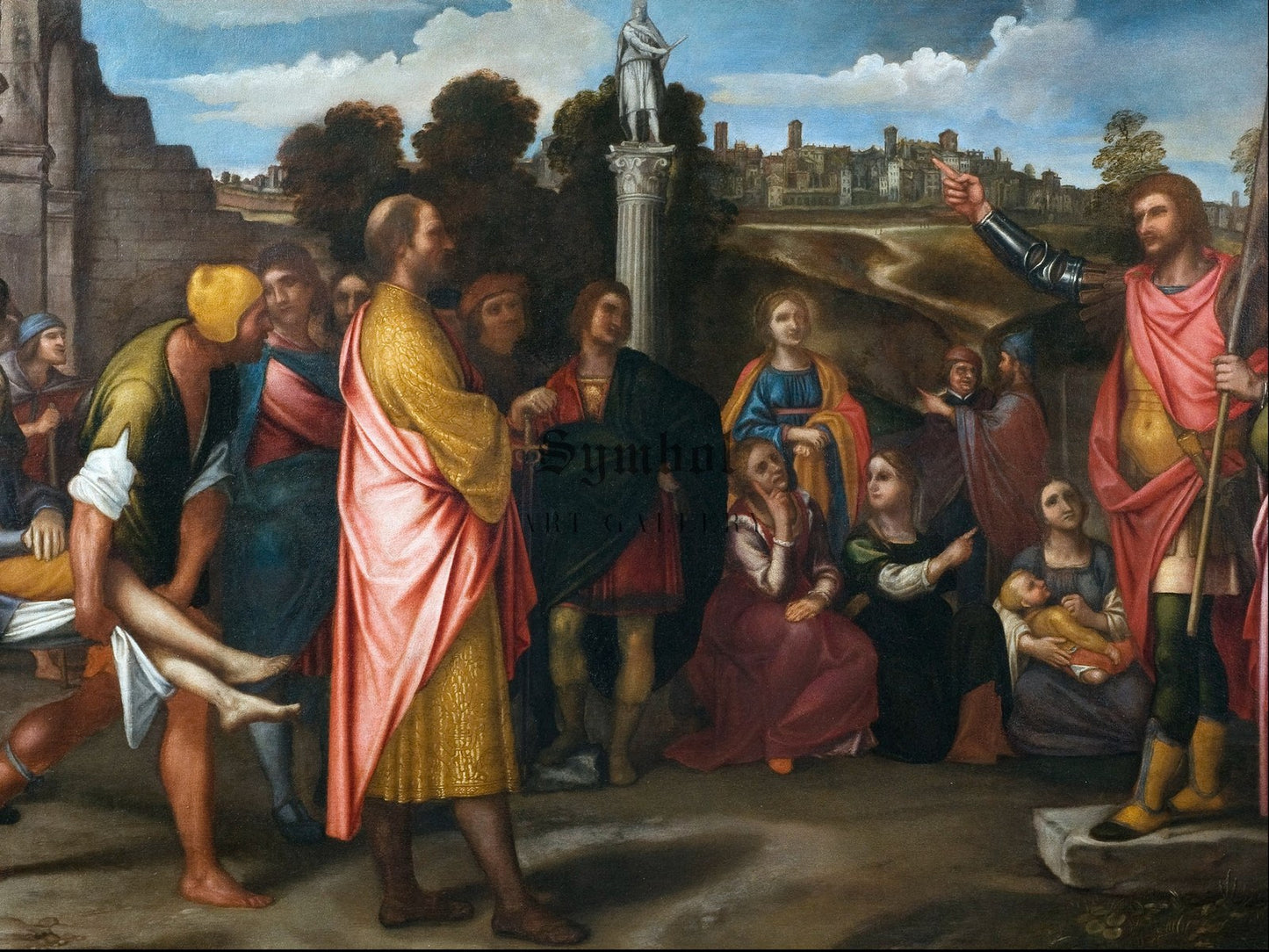 Saint Alexander Preaching by Enea Salmeggia 1615, Wall Art Print, Fine Art Reproduction, Museum Quality Decor, Poster