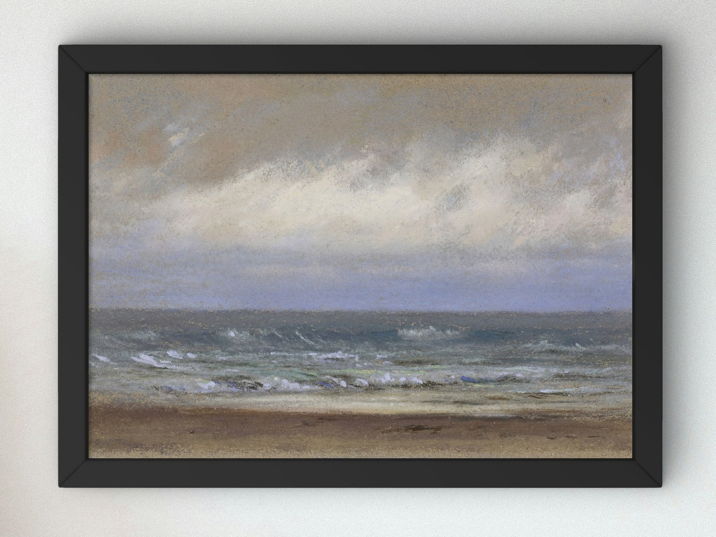 East Wind by Dwight William Tryon 1915, Wall Art Print, Fine Art Reproduction, Museum Quality Decor, Poster