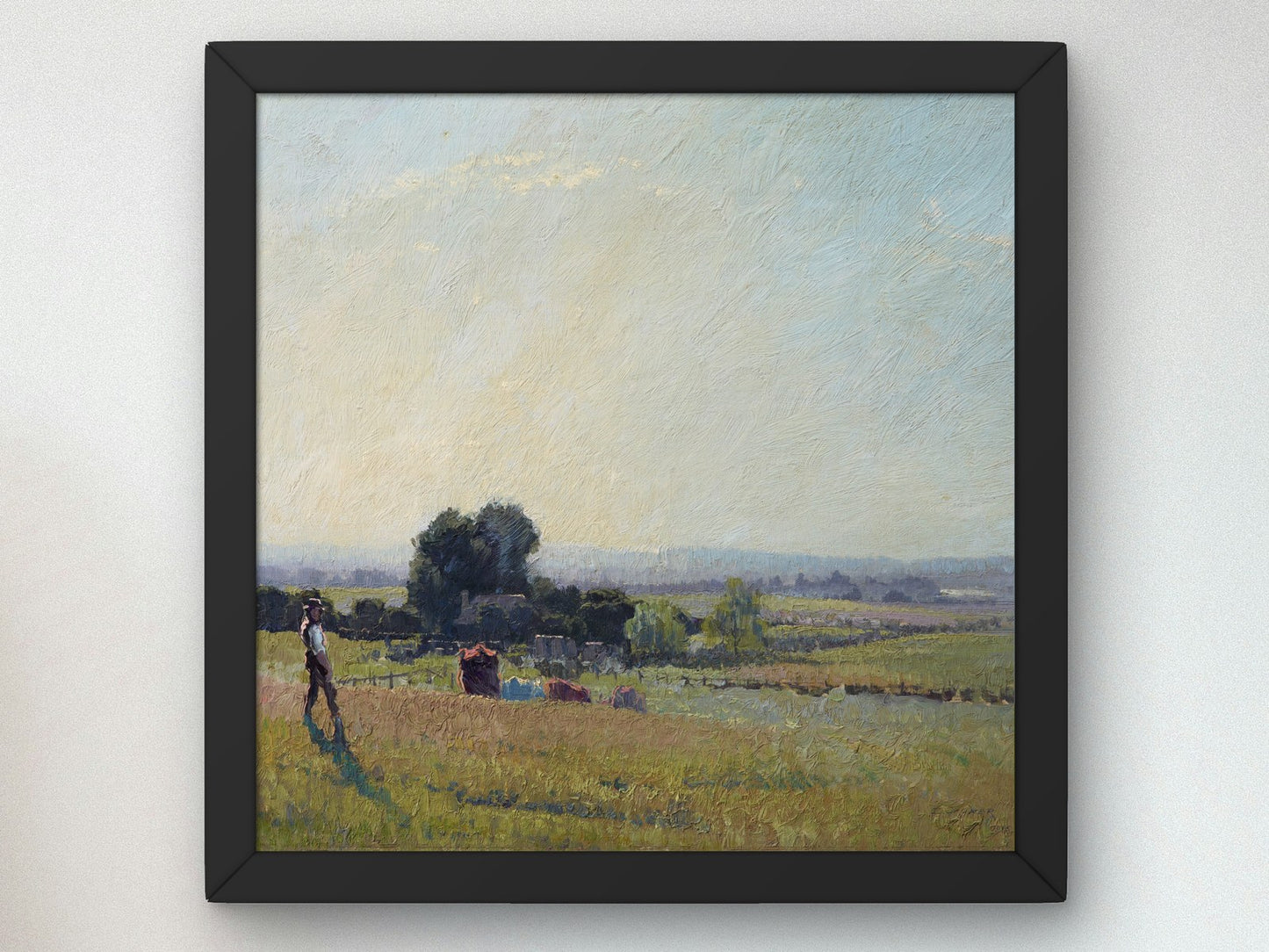 Morning Light by Elioth Gruner 1916, Wall Art Print, Fine Art Reproduction, Museum Quality Decor, Poster