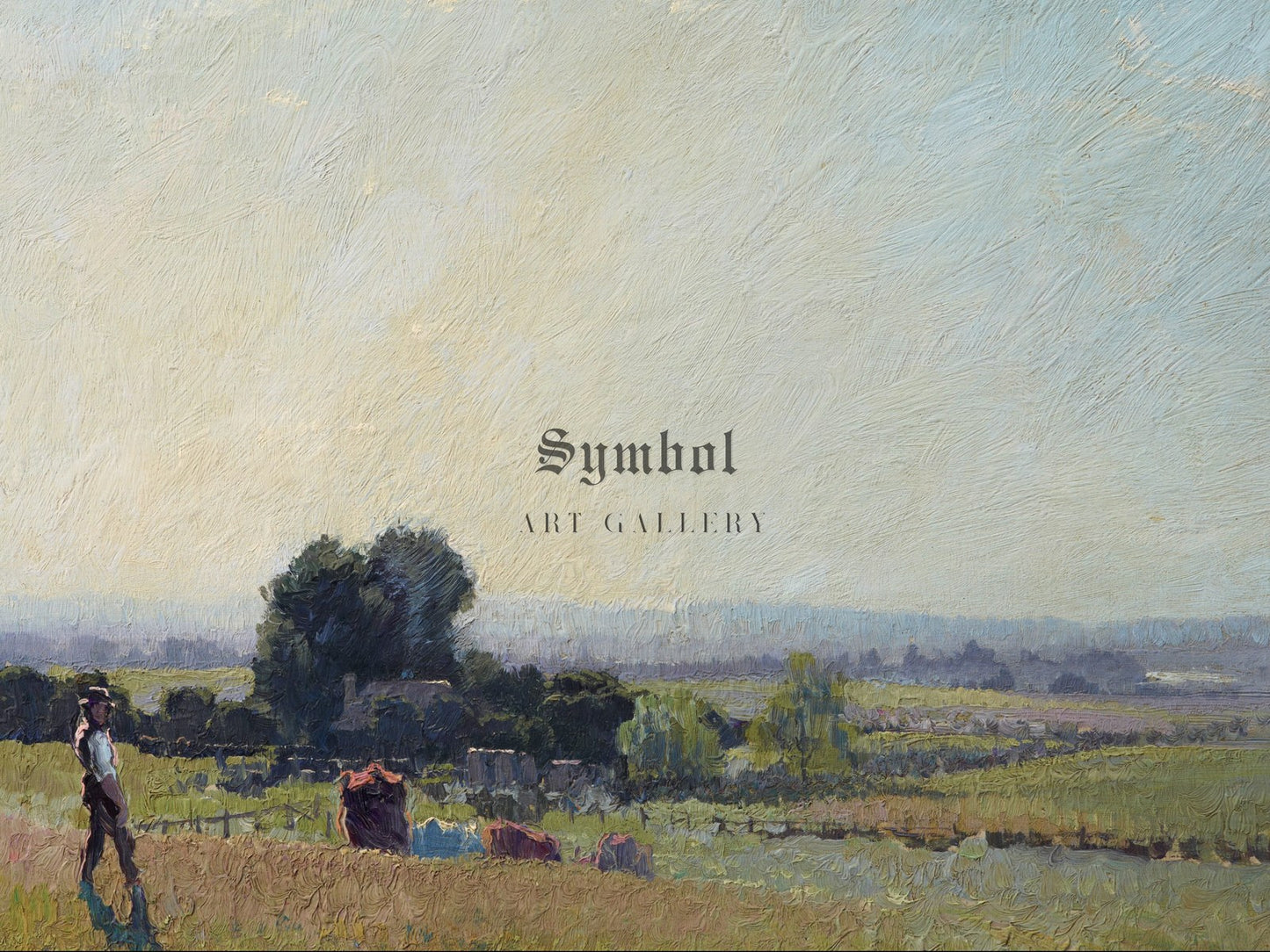 Morning Light by Elioth Gruner 1916, Wall Art Print, Fine Art Reproduction, Museum Quality Decor, Poster