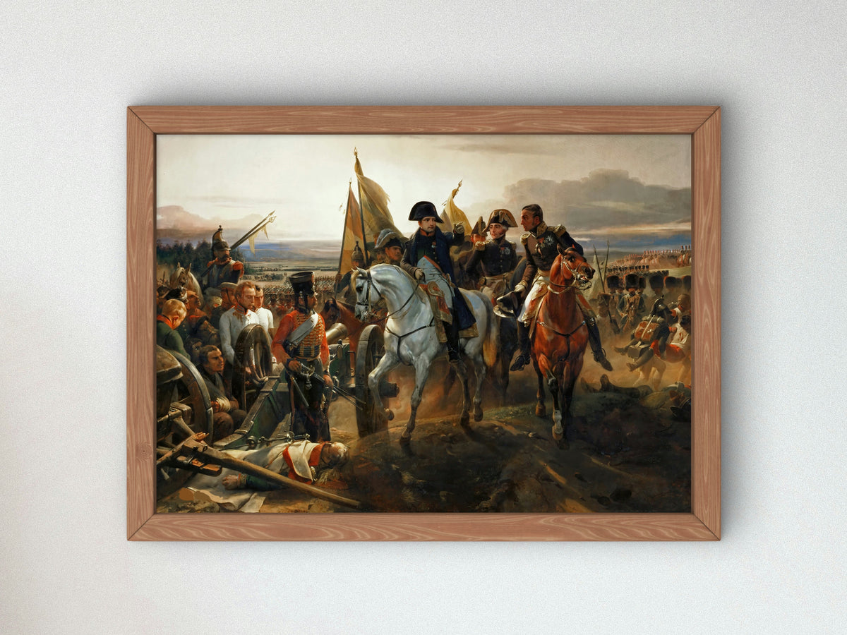 Battle of Friedland by Horace Vernet 1835, Wall Art Print, Fine Art Reproduction, Museum Quality Decor, Poster