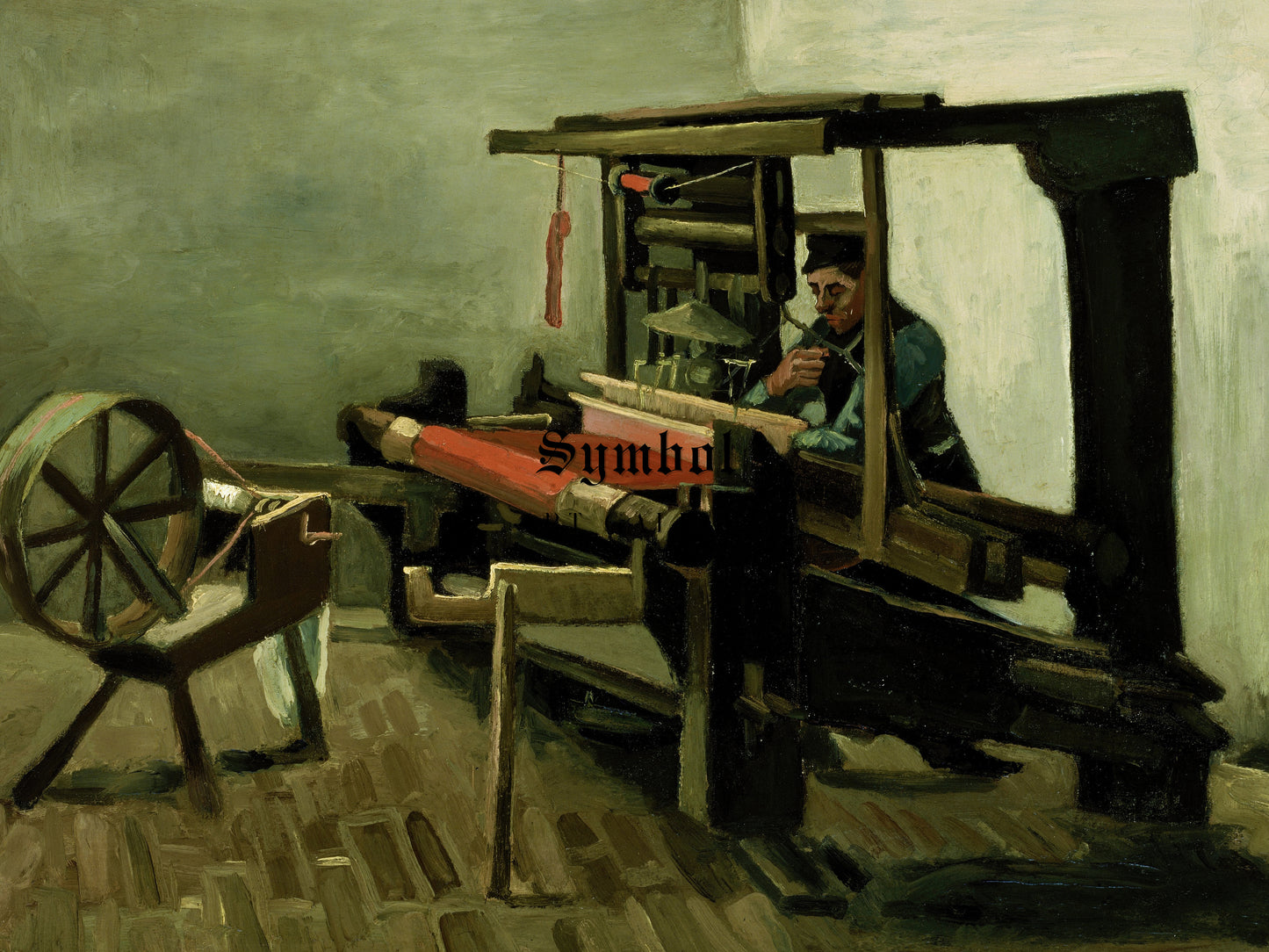 Weaver by Vincent van Gogh 1884, Wall Art Print, Fine Art Reproduction, Museum Quality Decor, Poster