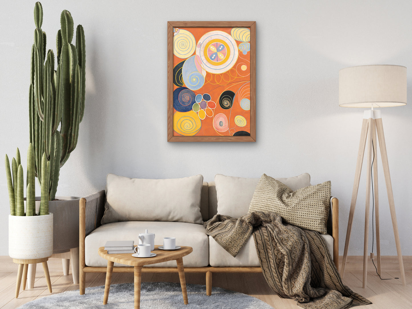 The Ten Largest No. 3 by Hilma af Klint 1907, Wall Art Print, Fine Art Reproduction, Museum Quality Decor, Poster