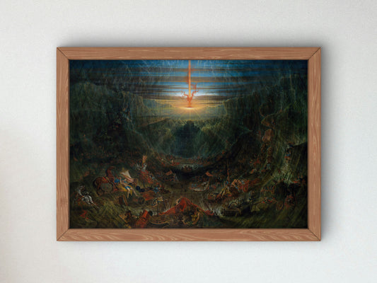 The Delivery of Israel Out of Egypt by Samuel Colman 1820, Wall Art Print, Fine Art Reproduction, Museum Quality Decor, Poster