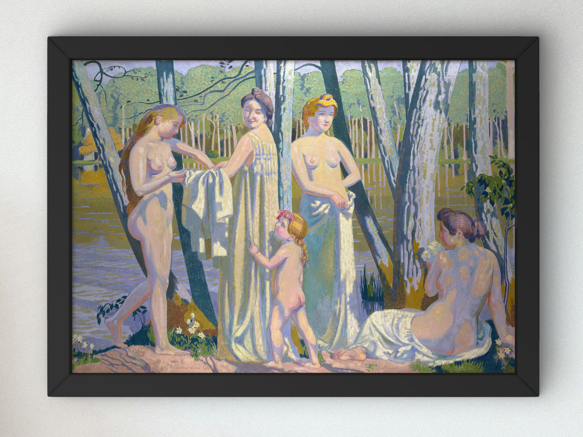 The Bathers by Maurice Denis 1907, Wall Art Print, Fine Art Reproduction, Museum Quality Decor, Poster