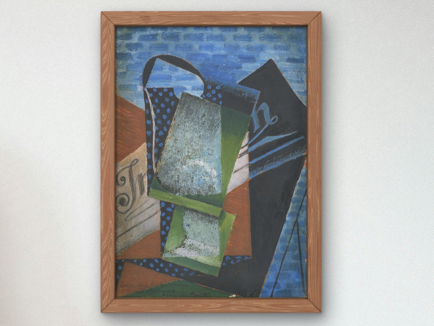 Abstraction by Juan Gris, 1915, Cubism and Abstract Art, fine art print